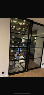 Stalen Wijnkast op Maat met taatsdeur - Utrecht 2024