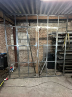 Renovatie en montage stalen buitenpuien – Ibiza 2025