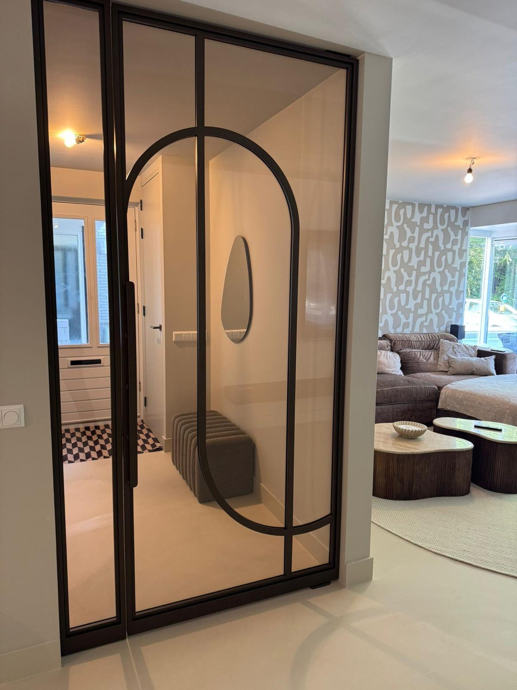 Stalen Taatsdeur met Zijpaneel in Organisch Design – Oudewater 2025