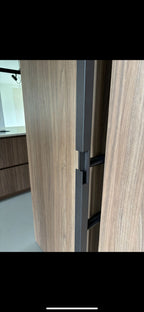 Stalen Schuifdeuren Verwerkt in Plafond en Keukenwand - Woerden 2025