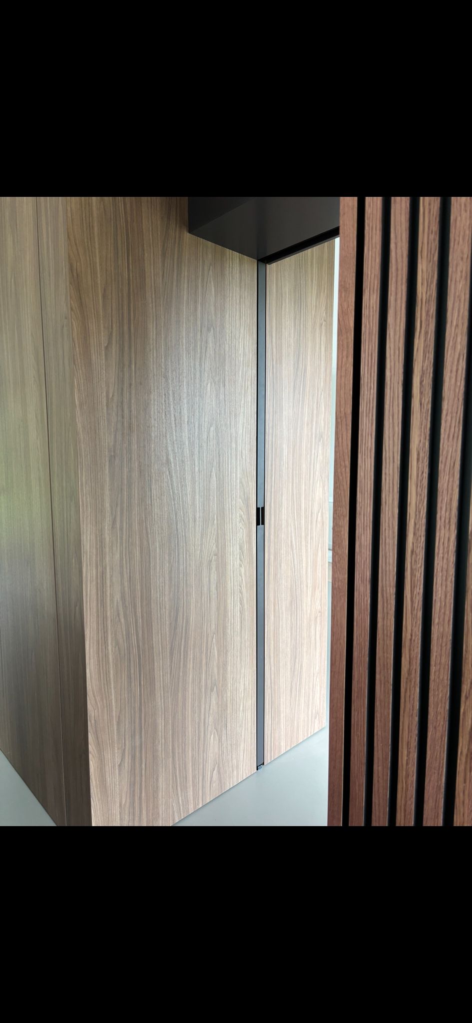 Stalen Schuifdeuren Verwerkt in Plafond en Keukenwand - Woerden 2025